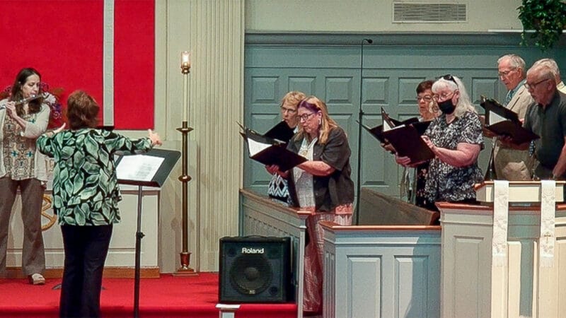 Adult Worship Choir Singing