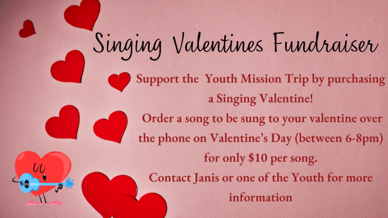 Singing Valentine Fundraiser